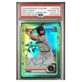 POP 1/0 Nick Kahle SIGNED 1st Bowman PSA 10/10