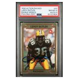 POP 7/4 SIGNED LeROY BUTLER ROOKIE PSA 8/9