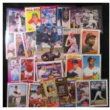 Twenty-Seven (27) Baseball Cards incl. RC & HOF