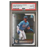 2022 BOWMAN CHROME #77 BOBBY WITT JR. PSA 10