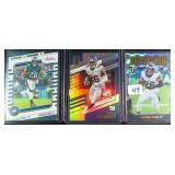 (3) Saquon Barkley Football cards