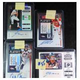 Four (4) SIGNED (RC) 3 are #d