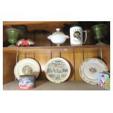 Bright n Early Vintage Coffee Tin, Six Flags Over