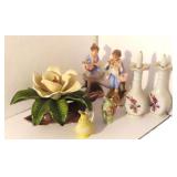 Flower, Figurines, Cruet Set, Mini Pitchers