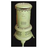 Vintage Kerosene Heater in Green Paint