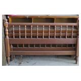 Bed with Rails and Slats