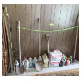 Shovels, Chemicals, Hoe, Motor Oil