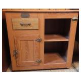 1980's MDF Cabinet made to look like ice box