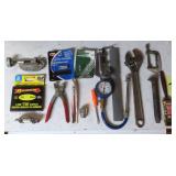 Tools incl. Adj. Wrench, Air Guage, Tubing Cutter