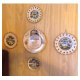 Wall Plates (Total of Eight) States and Religion