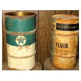 International Harvester and Texaco Drums, OLD