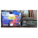 TWO (2) Battery Chargers and Inflator