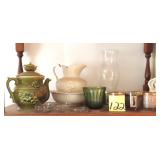 Pitcher & Bowl, Cookie Jar, Drinking