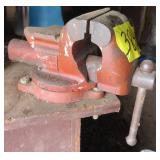 DUNLAP No. 5244 SWIVEL BASE BENCH VISE 3-1/2'