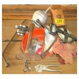 Hammer, Tire Tool, Gear, Funnel, Tape Meas.