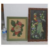 Old Art (Silverfish got to the feathers)