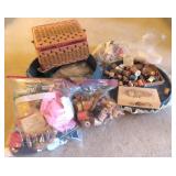 Quantity of Sewing Notions and Baskets