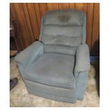 Light Blue Recliner