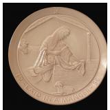 1969 Frankoma (OK) Manger Plate