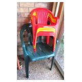 5 Chairs for the Chilren and 1 for the Grown Up