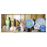 Pepsodent Tin, Anniv. and Vacation Plates, Avon