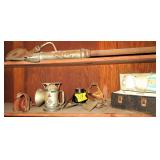 Fuel Pump, Lantern and Lunch Box