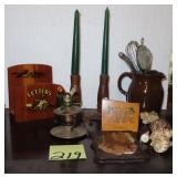 Jesus, Letters, Bills, Kitchen, Lamp, Shells and