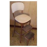 Metal Vintage Kitchen Stool