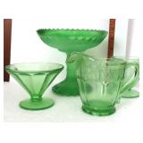 Green Glass incl. Depression Glass