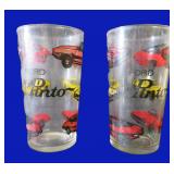 Early 1970's Ford Pinto Glasses