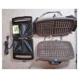 TWO (2) Waffle Makers