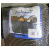 8'x25' Brown Privacy Fence Screen, In Package