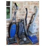 (3) Vacuum Cleaners: Hoover, Kirby, Oreck