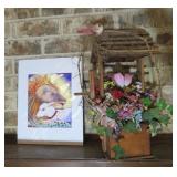 Water Well Decor and Lion and Lamb