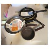 Skillets and Pans (some UNUSED) Vintage