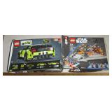 (2) Incomplete Opened LEGO Sets