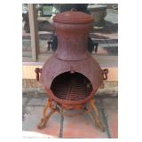 Rusty Chiminea