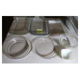 Mostly Pyrex incl. Pie Plates, Mixing Bowl and