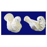 Sand Cast Love Birds