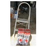 Aluminum Ladder and (2) Fire Extinguishers