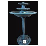 Plastic Bird Bath Fountain
