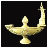 OLD Urn? Oil Lamp? Incense Burner? Brass?