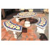 Bring Help: Concrete Table and 2 Benches