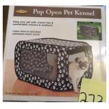 Pop Open Pet Kennel, 33"x19"x19"