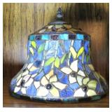 9"x10" Stained and Leaded Glass Shade