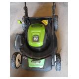 80 Volt 21" Greenworks Elect. Lawnmower