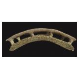 Concrete and Pea Gravel Bridge, 30"x9"x10"