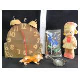 $17 SHIP: Old Toys incl. Lassie and Baby Spoon