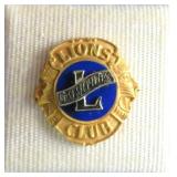 2.1 Grams 10K Gold Lions Club Pin