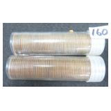 TWO (2) Tubes of 1940's Copper Lincoln Cents